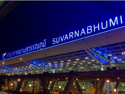 Welcome to Suvarnabhumi airport Thailand